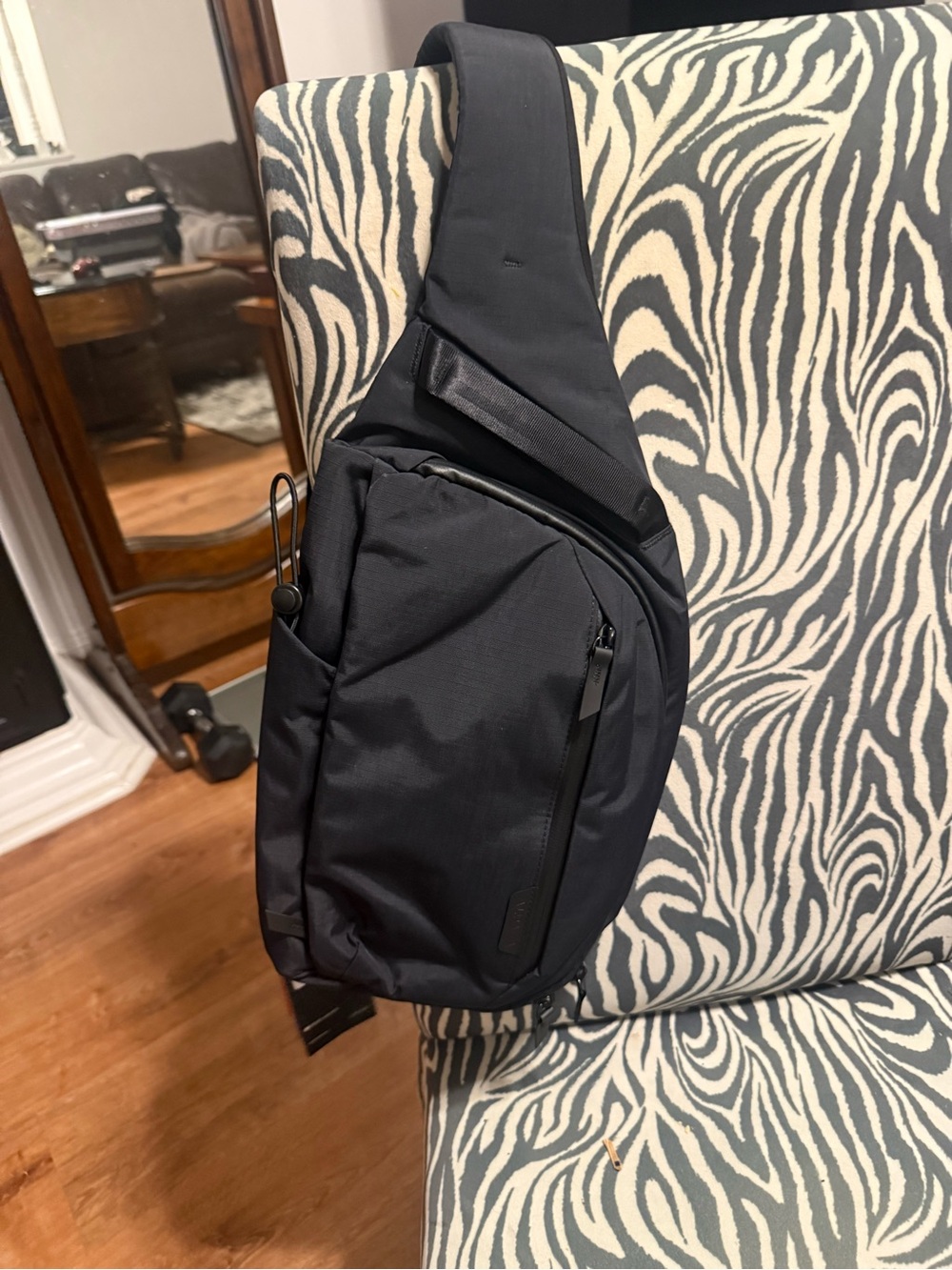 Alpaka Black Crossbody Sling Bag - Minimal Design
